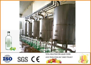 中国 200T / 年の緑のプラム ワインの発酵装置の生産ライン食品等級の処理 サプライヤー
